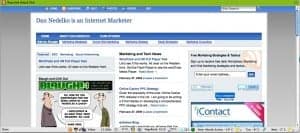 Firefox toolbar warning